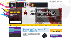 Desktop Screenshot of grafika.cz